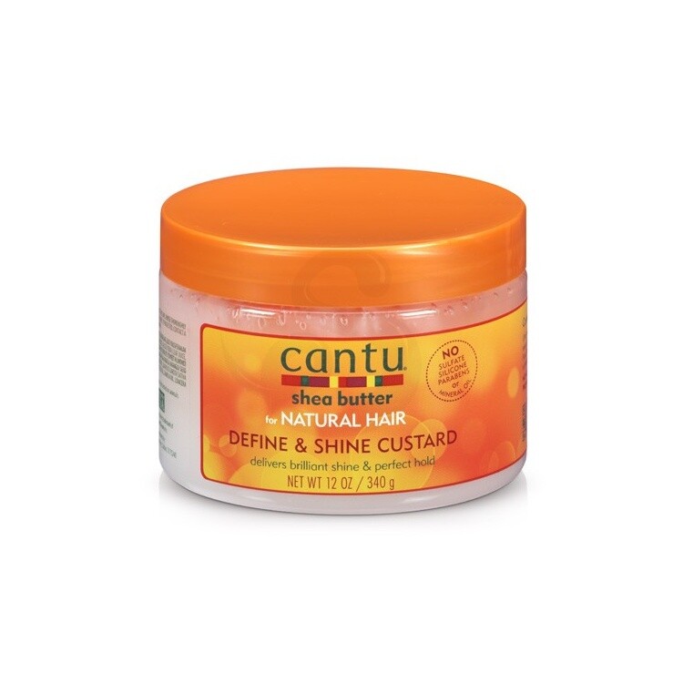Cantu Define & Shine Custard  Shea Butter Natural Hair 340g